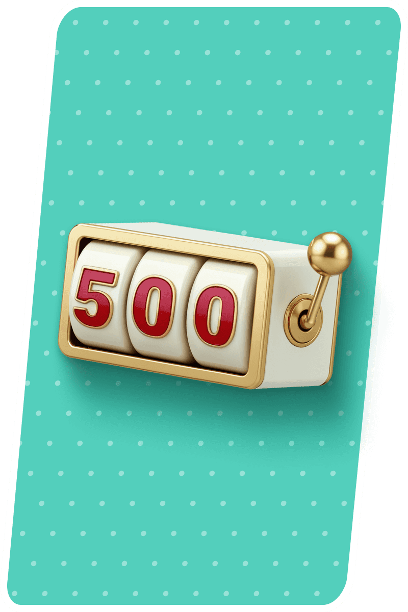 Make 500 spins
